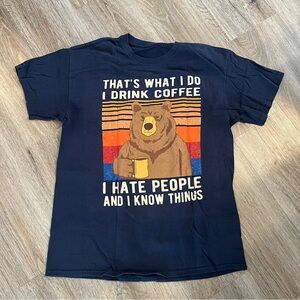 Graphic Bear Coffee Men's T-Shirt